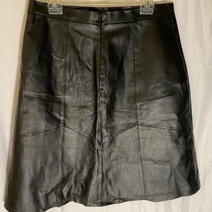 Leather Skirt